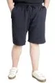 Big Size Mens Capri Yandan Cep MULINE 20501 Navy Blue