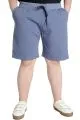 Big Size Mens Capri Yandan Cep MULINE 20501 Blue