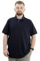 Big-Tall Men Polo T-Shirt With Pocket 20552 Navy Blue