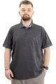 Big+Mens Tshirt Polo Classic Pike 20553 Antrasit
