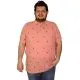 Battal Beden Erkek Tshirt Polo Yaka Palm Teers 20409 Somon SOMON
