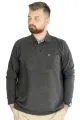 Erkek Sweat Polo Cepli Selanik Basic 20441 Antramelanj ANTRASIT