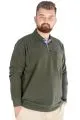 Erkek Sweat Polo Cepli Selanik Basic 20441 Haki HAKI