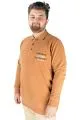 Erkek Sweat Polo Selanik Embroidered 20442 Bej BEJ