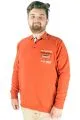 Erkek Sweat Polo Selanik Embroidered 20442 Kiremit [product_color]