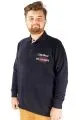 Erkek Sweat Polo Selanik Embroidered 20442 Lacivert [product_color]