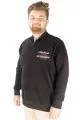 Erkek Sweat Polo Selanik Embroidered 20442 Siyah SIYAH