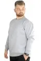 Erkek Sweatshirt Bisiklet Yaka Basic 20131 Grimelanj GRI