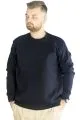 Erkek Sweatshirt Bisiklet Yaka Basic 20131 Lacivert  LACIVERT