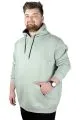 Erkek Sweatshirt Kapşonlu Pocket Basic 20562 Yeşil [product_color]