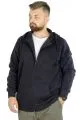 Erkek Sweatshirt Kapşonlu Zippered Basic 20543 Lacivert LACIVERT