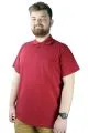 T-Shirt Polo Yaka Cepli Klasik 20550 Bordo BORDO