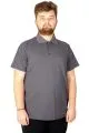 T-Shirt Polo Yaka Cepli Klasik 20550 Füme FUME