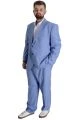 Big-Tall Men Size Suit Superior 21021 Blue