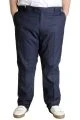 Big-Tall Men Fabric Pants Superior 21024 Navy Blue