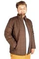 Big-Tall Men's Basic Square Jacket 21042 Brown