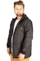 Big-Tall Men's Hooded Epic Jacket 21060 Black
