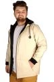 Big-Tall Men's Hooded Basic Wind Jacket 21070 Beige