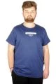 Büyük Beden Tshirt Bis Yaka Reflektör Redefined Mode 21101 İndigo