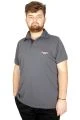 Big-Tall Men Classic Short Sleeve Polo T-Shirt Change Your Mode 21315 Smoke