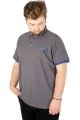 Big-Tall Men Classic Short Sleeve Polo T-Shirt Racing Legend 21317 Smoke