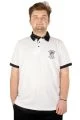 Büyük Beden T-shirt Polo Maintaining Standarts 21332 Beyaz