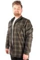Big Tall Men s Lumberjack Shirt  21393 Khaki