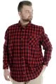Big Tall Men Shirt Plaid Lumberjack 21394 Black-Damson