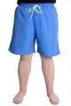 Big Size Swimming Short White Line 21451 Blue