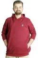 Big Tall Men's Sweat Hoodie 21500 Burgundy