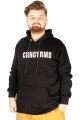 Big Tall Men Sweat Embroidery Offmode 21502 Black