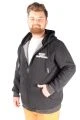 Big Tall Men s Sweat Hooded Pocket Zippered Every 21520 Anthracite