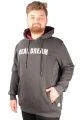 Big Tall Men s Sweatshirt with Hooded Pocket 21523 Anthracite