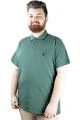 Büyük Beden T shirt Polo Likralı Süprem Nakış 21554 Nefti