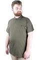 Men s Polo T shirt Pocket  Lycra Single Jersey 21558 Khaki