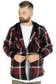 Big Tall Men s Lumberjack  Sweat with Cover Pocket 21572 Navy