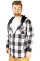 Big Tall Men s Lumberjack  Sweat with Cover Pocket 21573 Navy