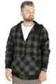 Big Tall Men s Lumberjack Sweat with Pocket 21574 Burgundy