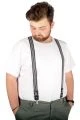 Big Size Men Suspenders 21902 Gray