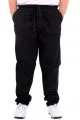 Big Size Mens Gabardinee Straight Leg Jogger EVEREST 21929 Black