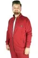 Büyük Beden Eşofman Üstü 2ip Choose Your Mode 21202 Bordo [product_color]