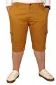 Büyük Beden Erkek Kapri Klasik 21401 Taba TABA