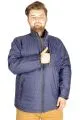 Büyük Beden Erkek Mont Comfort 21076 Lacivert LACIVERT