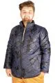 Büyük Beden Erkek Mont Comfort Camouflage 21047 Lacivert LACIVERT