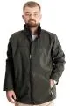 Büyük Beden Erkek Mont Waterproof Softshell 21232 Haki HAKI
