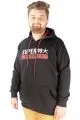 Büyük Beden Erkek Sweat Kapşon Super 21512 Siyah [product_color]