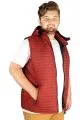 Büyük Beden Erkek Yelek Basic Kapşon Bold Pilot 21612 Bordo BORDO