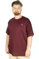 Büyük Beden Oversize Tshirt BisYaka Choose Your Mode 21189 Mürdüm MURDUM