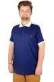 Büyük Beden T-shirt Polo Choose Your Mode 21336 İndigo INDIGO