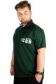 Büyük Beden T-shirt Polo İcon 21312 Nefti NEFTI